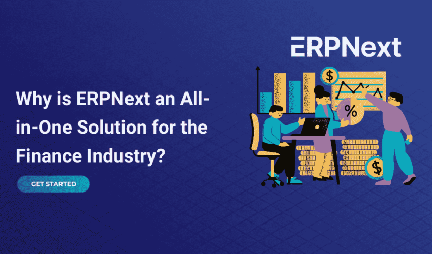 finance industry and erpnext