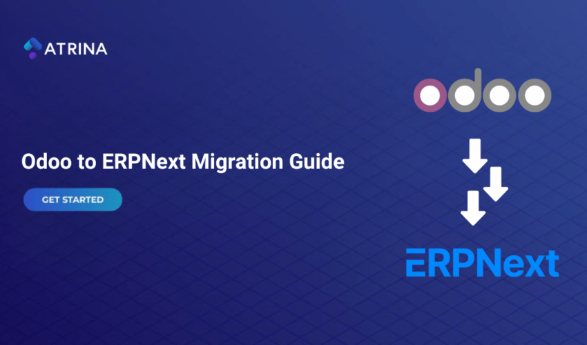 Odoo to ERPNext Migration